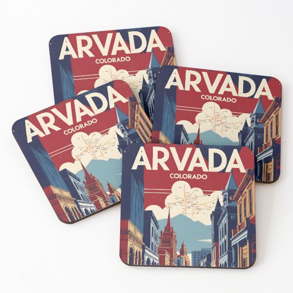 Item preview, Arvada Colorado USA Vintage Travel Tourism  designed and sold by TravelersGems.