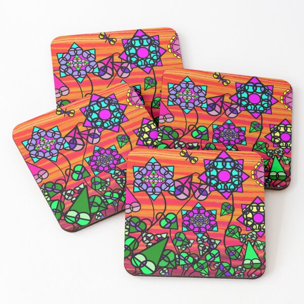 Item preview, Sunset heart garden designed and sold by Hulabloom.