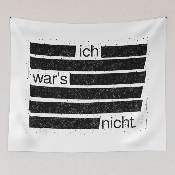 Artikelvorschau, Ich war’s nicht – Zensiertes Dokument Design mit politischer Kritik entworfen und verkauft von VariousGoodies.
