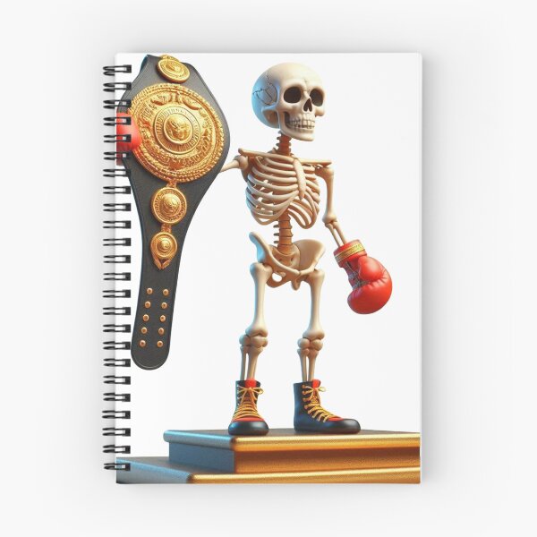 Item preview, Skeleton Boxing Champion designed and sold by Martial-Art-23.