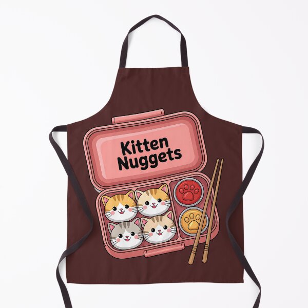 Item preview, Kitten Nuggets Bento Box, Kawaii Cats designed and sold by Bliss Find And Design.