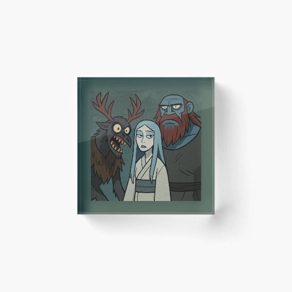 Item preview, Ijiraq, Yuki-Onna and Jotnar 12 designed and sold by AIfolklore.