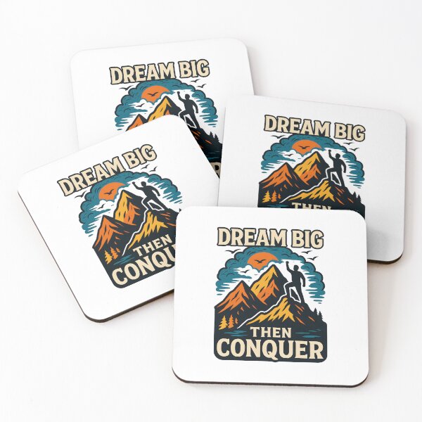 Item preview, Dream Big, Then Conquer designed and sold by inkNext.
