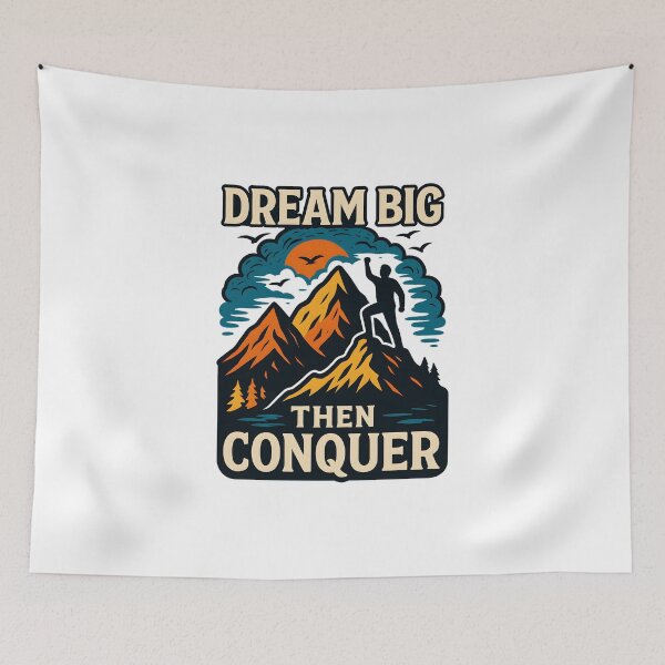 Item preview, Dream Big, Then Conquer designed and sold by inkNext.