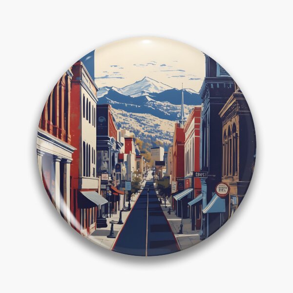 Item preview, Broomfield Colorado USA Vintage Travel Tourism  designed and sold by TravelersGems.
