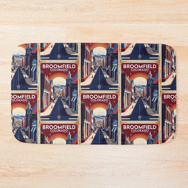 Item preview, Broomfield Colorado USA Vintage Travel Tourism  designed and sold by TravelersGems.