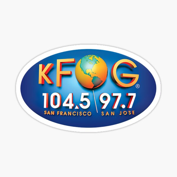 Item preview, Defunct sadly KFOG Radio Station 104.5 Logo designed and sold by PIXEL POP DESIGNS - Beyond the Norm!.