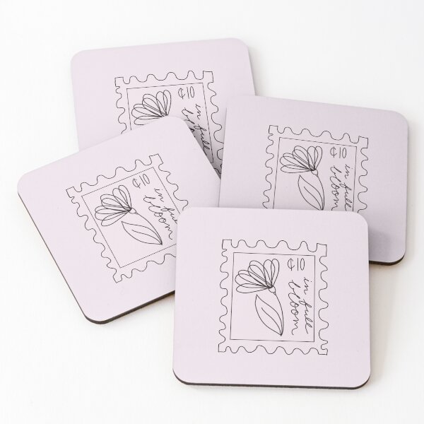 Item preview, In Full Bloom Stamp (Cursive) designed and sold by felmore.