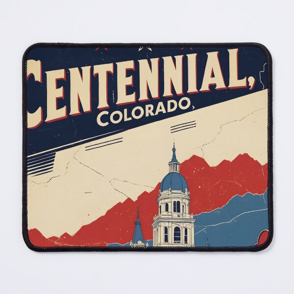 Item preview, Centennial Colorado USA Vintage Travel Tourism  designed and sold by TravelersGems.