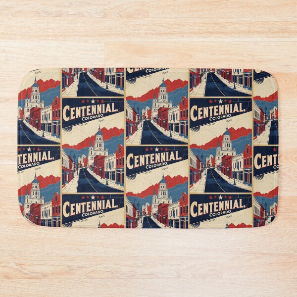Item preview, Centennial Colorado USA Vintage Travel Tourism  designed and sold by TravelersGems.