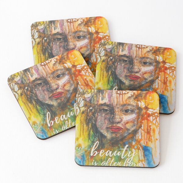 Item preview, That beauty can emerge from emotional chaos designed and sold by Watchyyy.