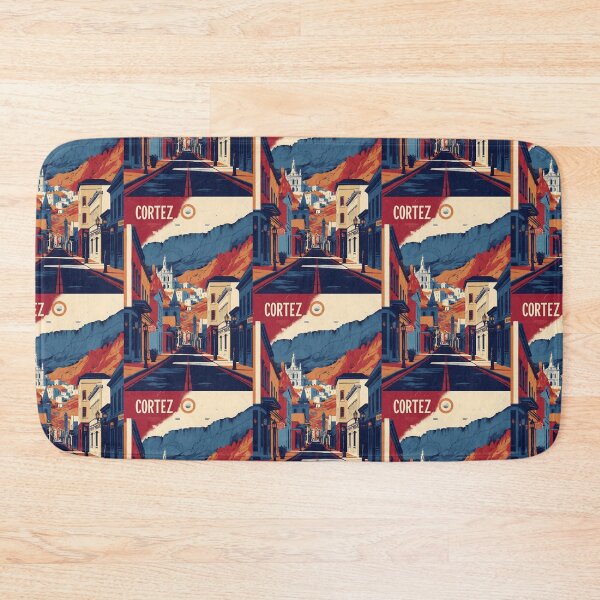 Item preview, Cortez Colorado USA Vintage Travel Tourism  designed and sold by TravelersGems.