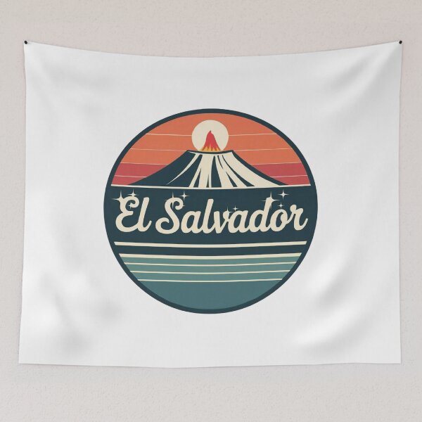 Item preview, El Salvador Retro Design designed and sold by Claustronautas.