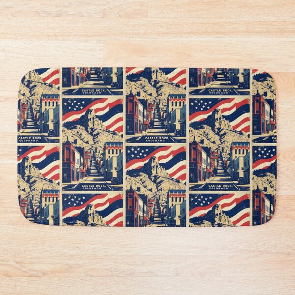 Item preview, Castle Rock Colorado USA Vintage Travel Tourism  designed and sold by TravelersGems.