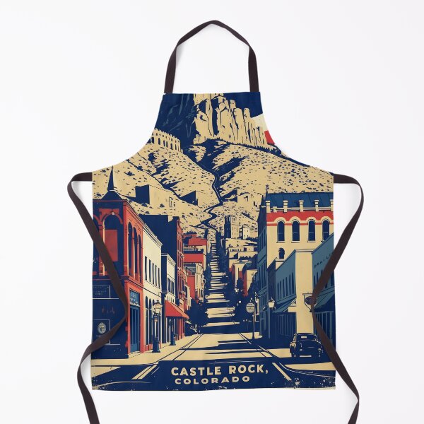 Item preview, Castle Rock Colorado USA Vintage Travel Tourism designed and sold by TravelersGems.