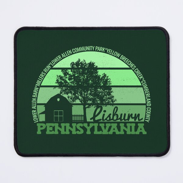 Item preview, Lisburn Pennsylvania Sunset Retro Vintage Local Pride Logo designed and sold by CRHPOD20.