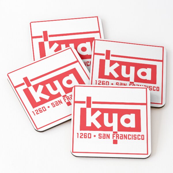 Item preview, KYA 1260 San Francisco Golden Oldies AM Radio logo designed and sold by PIXEL POP DESIGNS - Beyond the Norm!.