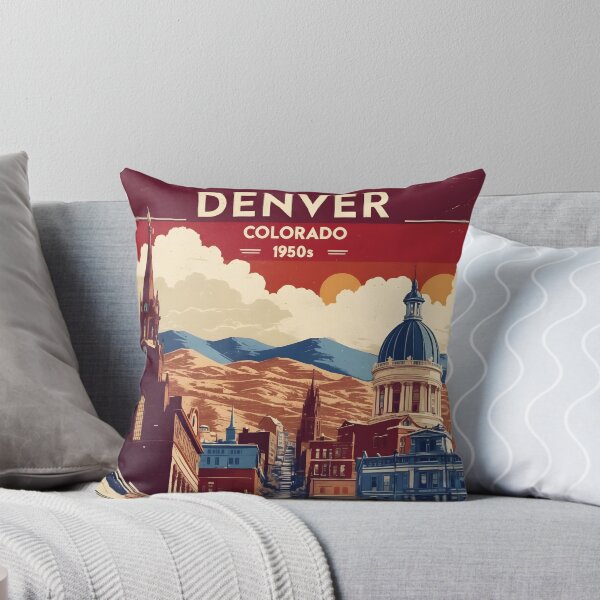 Item preview, Denver Colorado USA Vintage Travel Tourism  designed and sold by TravelersGems.