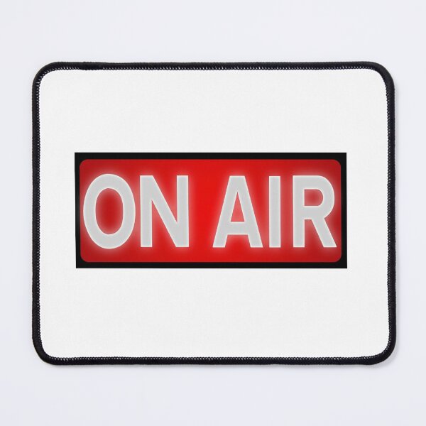Item preview, on air radio sign retro signs designed and sold by PIXEL POP DESIGNS - Beyond the Norm!.