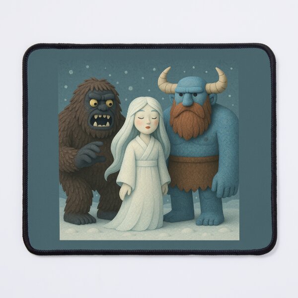 Item preview, Ijiraq, Yuki-Onna and Jotnar 16 designed and sold by AIfolklore.