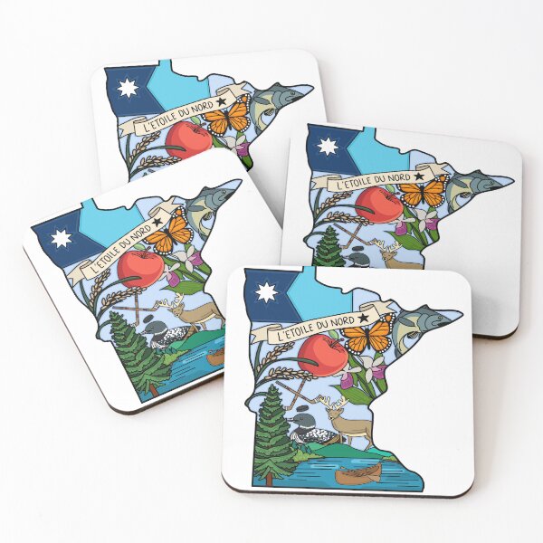 Item preview, Minnesota Symbols designed and sold by fiberandgloss.