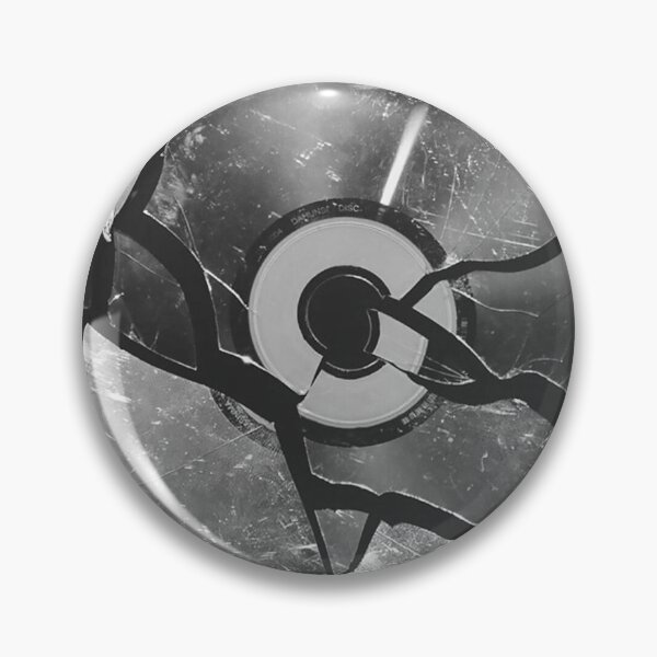 Item preview, broken CD - cracked music compact disk designed and sold by PIXEL POP DESIGNS - Beyond the Norm!.
