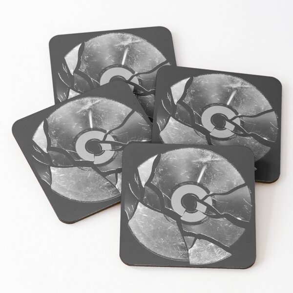 Item preview, broken CD - cracked music compact disk designed and sold by PIXEL POP DESIGNS - Beyond the Norm!.
