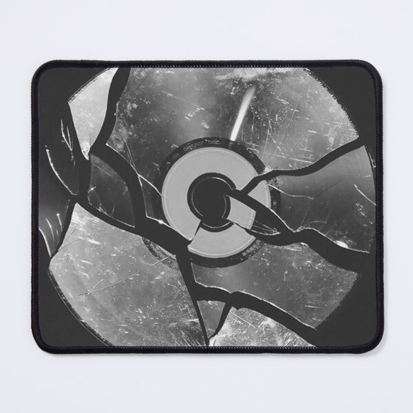 Item preview, broken CD - cracked music compact disk designed and sold by PIXEL POP DESIGNS - Beyond the Norm!.