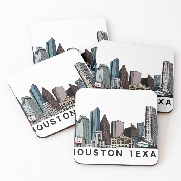 Item preview, Houston Texas Skyline designed and sold by fiberandgloss.
