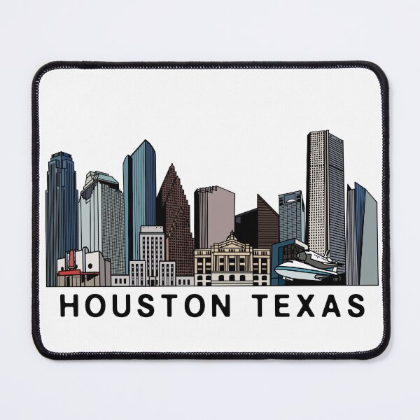 Item preview, Houston Texas Skyline designed and sold by fiberandgloss.