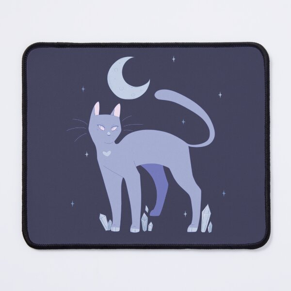 Item preview, Pastel Goth Cat (Blue) designed and sold by sarakayy.