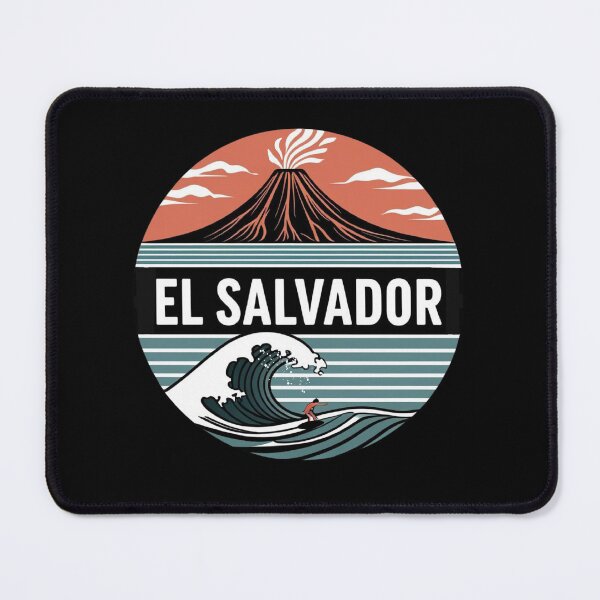 Item preview, El Salvador: Beaches & Volcanoes Art designed and sold by Claustronautas.