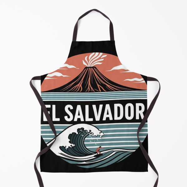 Item preview, El Salvador: Beaches & Volcanoes Art designed and sold by Claustronautas.