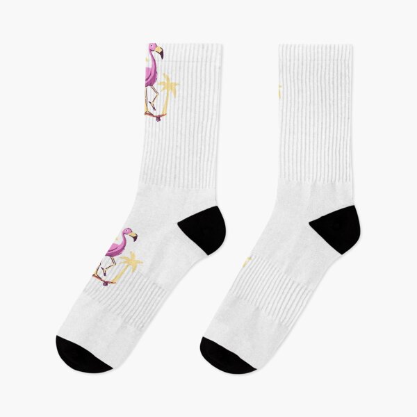 Item preview, Skater Flamingo Paradise designed and sold by House of Rasm.