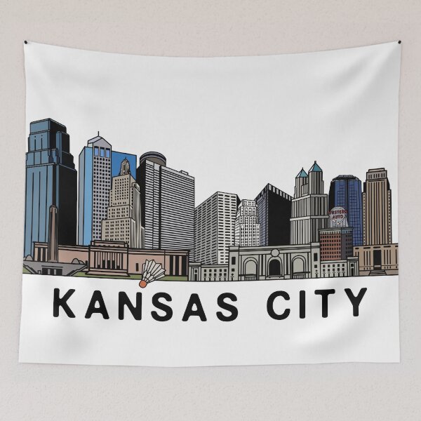 Item preview, Kansas City Skyline designed and sold by fiberandgloss.