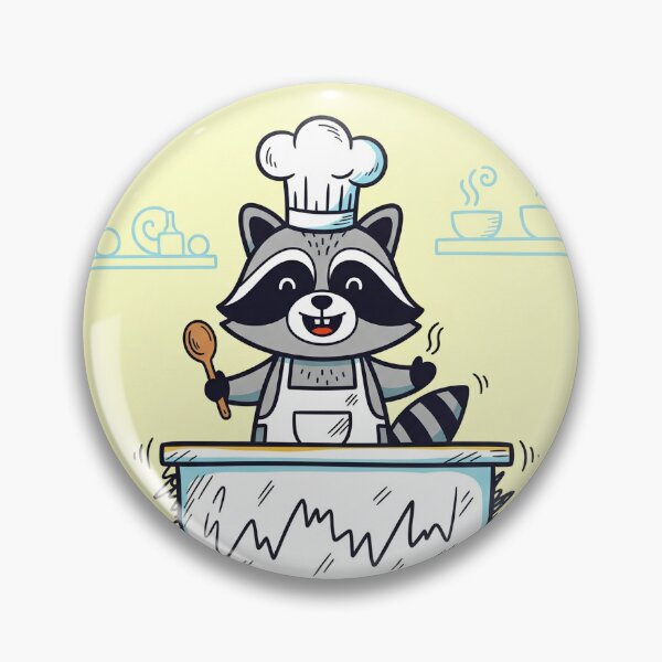 Item preview, Chef Raccoon designed and sold by Owcomm.
