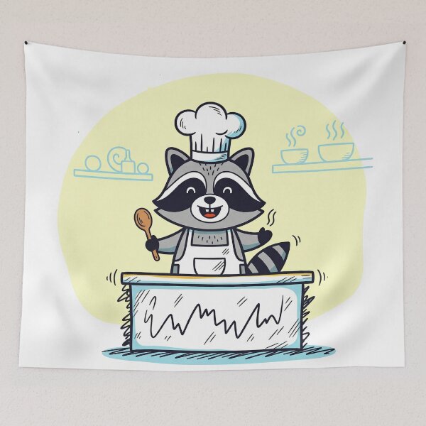 Item preview, Chef Raccoon designed and sold by Owcomm.