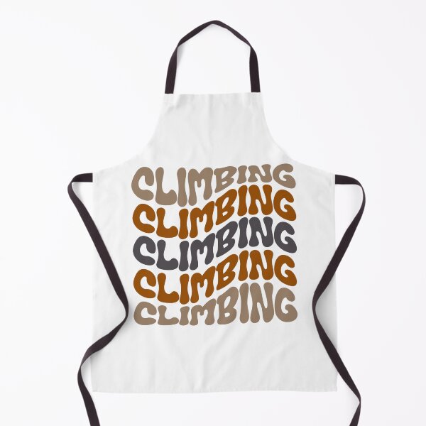 Item preview, Climbing Wavy Retro Bouldering Lover Climber designed and sold by StrideSuccess.