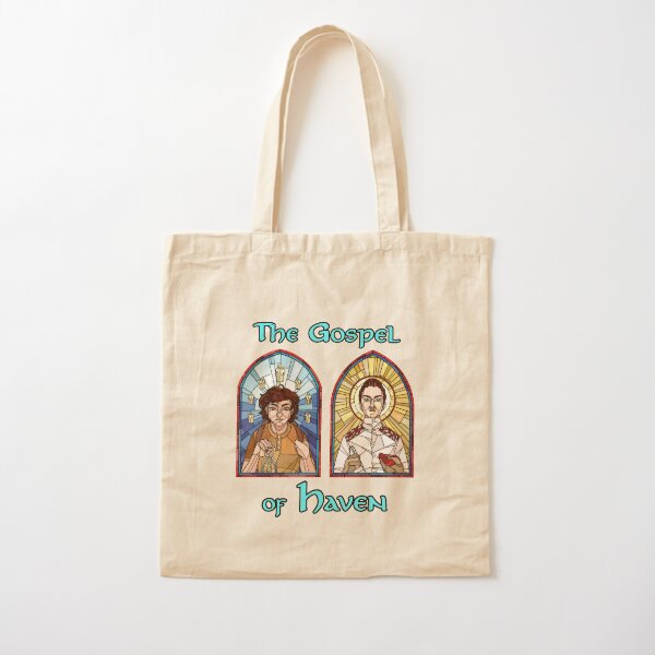 Item preview, The Gospel of Haven-  Saint Portrait with Title- Rebecca and Isiah designed and sold by EelsongStudios.
