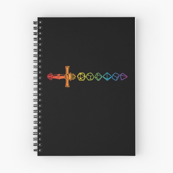 Item preview, D&D Dice Rainbow Sword designed and sold by sunburstrpg.