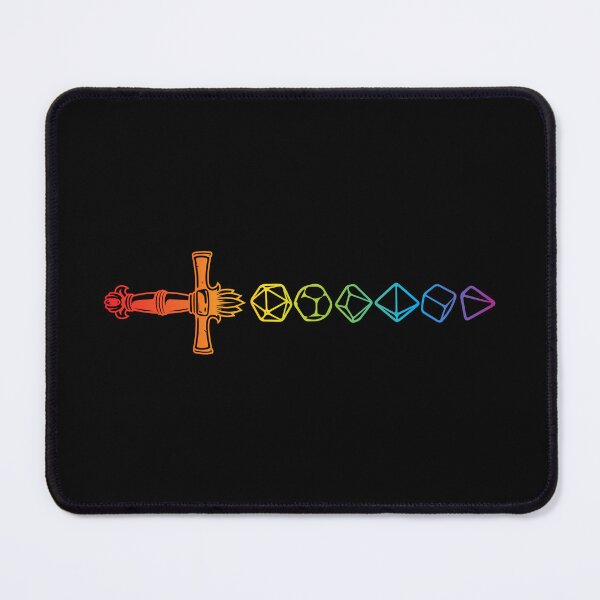 Item preview, D&D Dice Rainbow Sword designed and sold by sunburstrpg.