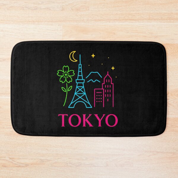 Item preview, Tokyo Neon Skyline Collection: Futuristic City Lights designed and sold by Design_Your_Day.