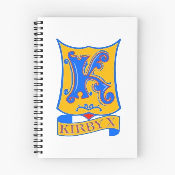 Artikelvorschau, Kirby-Wappen Blau und Gold entworfen und verkauft von CiniDee Designs.