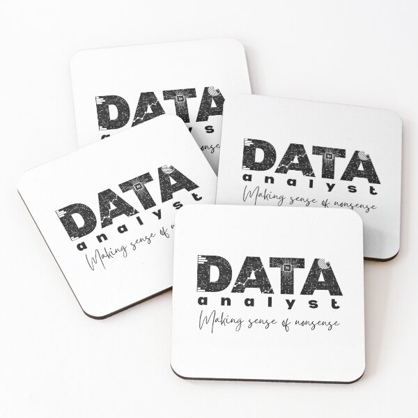 Item preview, Data Analyst Design – Making Sense of Nonsense | Funny Tech Quote for Data Lovers designed and sold by Yuli Club.