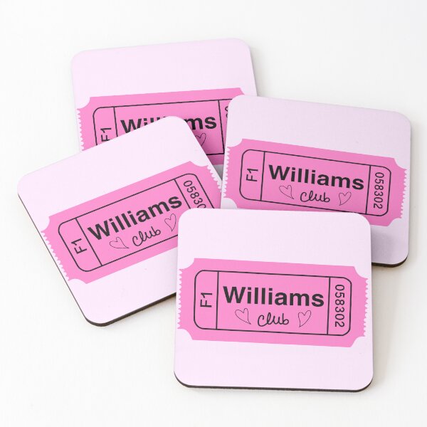 Item preview, Williams club ticket | 2 designed and sold by SOFTIA.