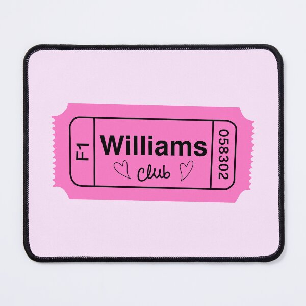 Item preview, Williams club ticket | 2 designed and sold by SOFTIA.