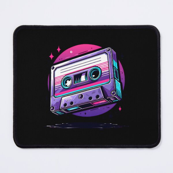 Item preview, Vintage Cassette Tape - Retro Music Nostalgia designed and sold by FreshPixelArt.