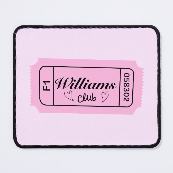 Item preview, Williams club ticket | 3 designed and sold by SOFTIA.