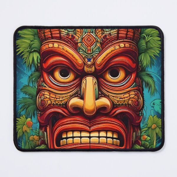 Item preview, Máscara tribal Tiki designed and sold by CattlettArt.
