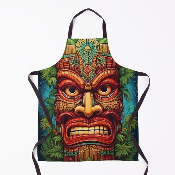 Item preview, Tribal Mask Tiki designed and sold by CattlettArt.